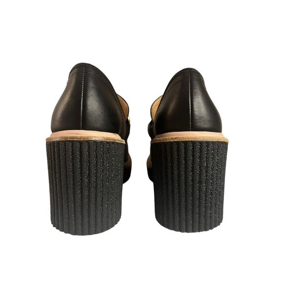 Dolce Vita Black Wedge Heels - Picture 5 of 8